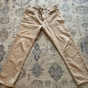 Banana Republic traveler pants, khaki, slightly worn, 34x32